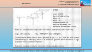 Elementos estructurales de acero solicitados a flexo compresión.